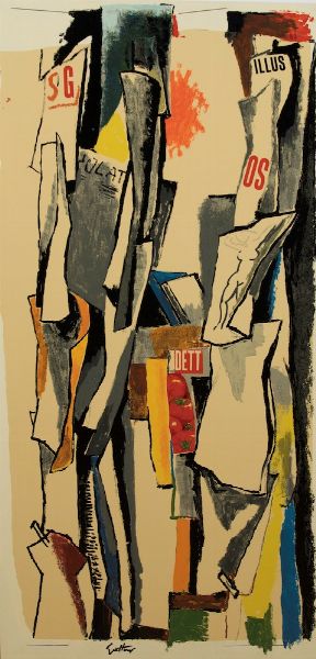 Renato Guttuso : Renato Guttuso (1911-1987) Edicole  - Asta Grafiche e Multipli del XX secolo - Associazione Nazionale - Case d'Asta italiane