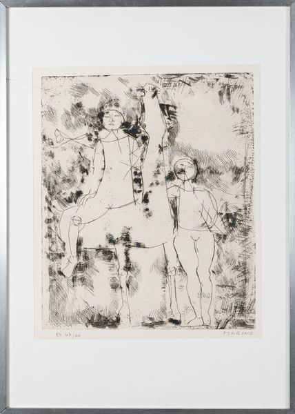 Marino Marini : Motivit� di teatro  - Asta Grafiche e Multipli del XX secolo - Associazione Nazionale - Case d'Asta italiane