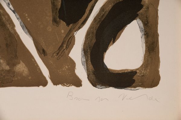 Abraham Gerardus Van Velde : Senza titolo  - Asta Grafiche e Multipli del XX secolo - Associazione Nazionale - Case d'Asta italiane