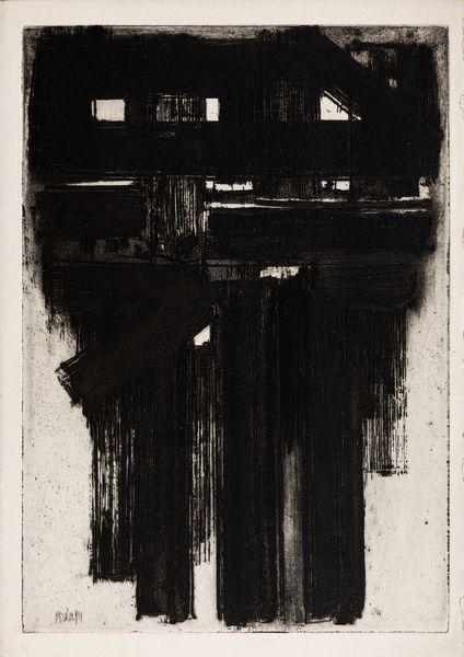 Pierre Soulages : Senza titolo  - Asta Grafiche e Multipli del XX secolo - Associazione Nazionale - Case d'Asta italiane