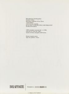 AUTORI VARI : Senza titolo  - Asta Grafiche e Multipli del XX secolo - Associazione Nazionale - Case d'Asta italiane