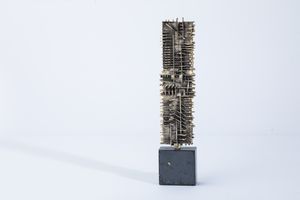 Arnaldo Pomodoro : Stele  - Asta Grafiche e Multipli del XX secolo - Associazione Nazionale - Case d'Asta italiane