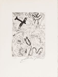 Whitman Robert (1935)<BR>Fisher Stanley (1926-1980)  - Asta Grafiche e Multipli del XX secolo - Associazione Nazionale - Case d'Asta italiane