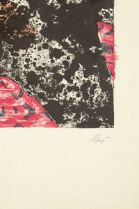 ENRICO BAJ : Senza titolo  - Asta Grafiche e Multipli del XX secolo - Associazione Nazionale - Case d'Asta italiane