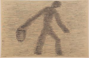 Meret Oppenheim - Homme dans le brouillard