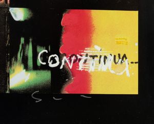 MARIO SCHIFANO : Schermi televisivi  - Asta Grafiche e Multipli del XX secolo - Associazione Nazionale - Case d'Asta italiane