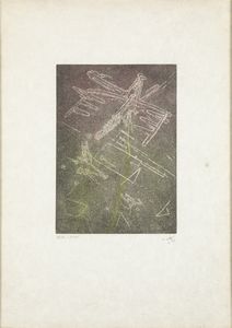 Roberto Sebastian Antonio Matta : Senza titolo  - Asta Grafiche e Multipli del XX secolo - Associazione Nazionale - Case d'Asta italiane