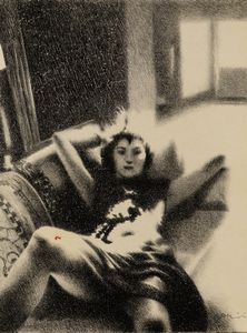 OMAR GALLIANI : La figlia era nuda  - Asta Grafiche e Multipli del XX secolo - Associazione Nazionale - Case d'Asta italiane