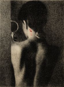 OMAR GALLIANI : La figlia era nuda  - Asta Grafiche e Multipli del XX secolo - Associazione Nazionale - Case d'Asta italiane