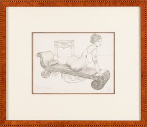 GUIDO CREPAX : Senza titolo  - Asta Grafiche e Multipli del XX secolo - Associazione Nazionale - Case d'Asta italiane