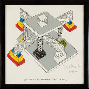 ETTORE SOTTSASS - Architettura per riconoscere i punti cardinali