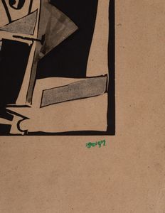 Jean Pougny : La ville  - Asta Grafiche e Multipli del XX secolo - Associazione Nazionale - Case d'Asta italiane