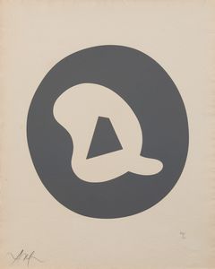 Hans Arp - Senza titolo (dalla serie Soleil recercl)