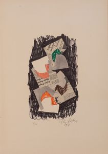 Hans Richter : Senza titolo  - Asta Grafiche e Multipli del XX secolo - Associazione Nazionale - Case d'Asta italiane