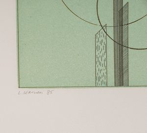 LUIGI VERONESI : Senza titolo  - Asta Grafiche e Multipli del XX secolo - Associazione Nazionale - Case d'Asta italiane