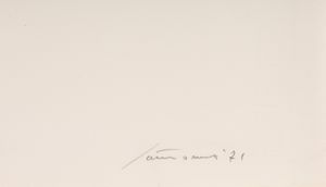 GIUSEPPE SANTOMASO : Senza titolo  - Asta Grafiche e Multipli del XX secolo - Associazione Nazionale - Case d'Asta italiane