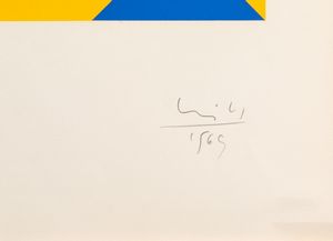 Max Bill : Composition  - Asta Grafiche e Multipli del XX secolo - Associazione Nazionale - Case d'Asta italiane