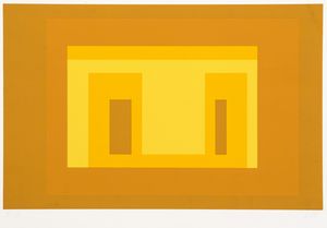 Josef Albers : Ten variants - variant X  - Asta Grafiche e Multipli del XX secolo - Associazione Nazionale - Case d'Asta italiane