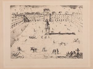 Salvador Dalì - Plaza Mayor