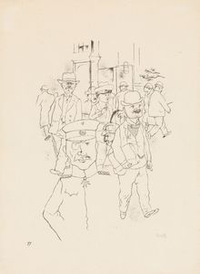 George Grosz - Deutsche Mnner (da Ecce Homo)