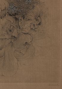 Hans Bellmer : Senza titolo  - Asta Grafiche e Multipli del XX secolo - Associazione Nazionale - Case d'Asta italiane
