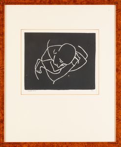 Felice Casorati : Composizione Clavi�re  - Asta Grafiche e Multipli del XX secolo - Associazione Nazionale - Case d'Asta italiane