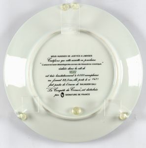 Salvador Dalì : L'unicorne laser d�sint�gre les cornes de rhinoc�ros cosmique  - Asta Grafiche e Multipli del XX secolo - Associazione Nazionale - Case d'Asta italiane