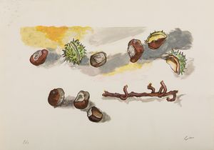 Renato Guttuso - Castagne - Mani