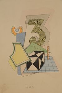 LUCIO DEL PEZZO : Senza titolo  - Asta Grafiche e Multipli del XX secolo - Associazione Nazionale - Case d'Asta italiane