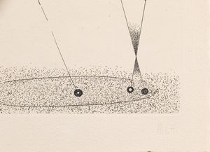 FAUSTO MELOTTI : Senza titolo  - Asta Grafiche e Multipli del XX secolo - Associazione Nazionale - Case d'Asta italiane