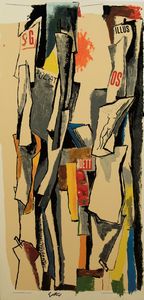 Renato Guttuso : Renato Guttuso (1911-1987) Edicole  - Asta Grafiche e Multipli del XX secolo - Associazione Nazionale - Case d'Asta italiane