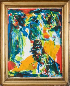ASGER JORN : Senza titolo  - Asta Grafiche e Multipli del XX secolo - Associazione Nazionale - Case d'Asta italiane