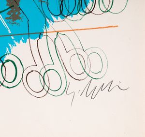 SERGIO DANGELO : Ohio Xpress  - Asta Grafiche e Multipli del XX secolo - Associazione Nazionale - Case d'Asta italiane