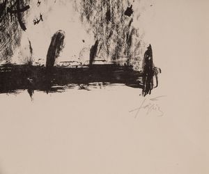 Antoni Tapies : Senza titolo  - Asta Grafiche e Multipli del XX secolo - Associazione Nazionale - Case d'Asta italiane
