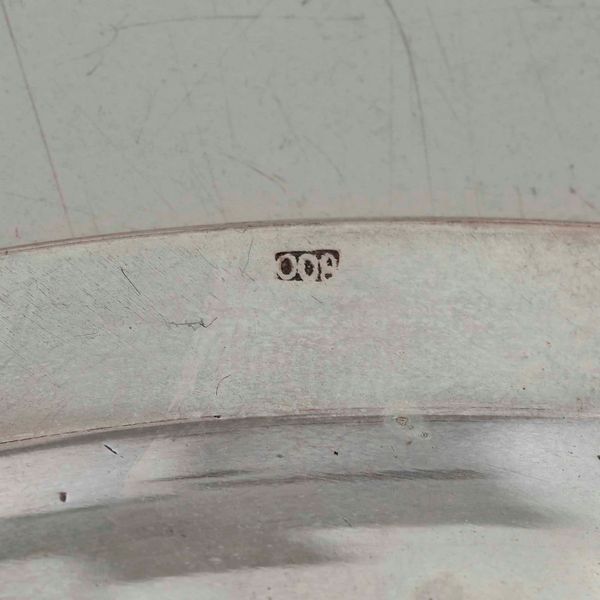 Coppia di piatti in argento. Argenteria italiana del XX secolo  - Asta Argenti - Associazione Nazionale - Case d'Asta italiane
