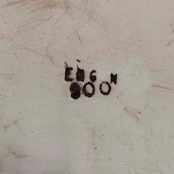 Bacile in argento fuso, sbalzato e cesellato, interno dorato. Argenteria artistica italiana della prima met del XX secolo  - Asta Argenti - Associazione Nazionale - Case d'Asta italiane