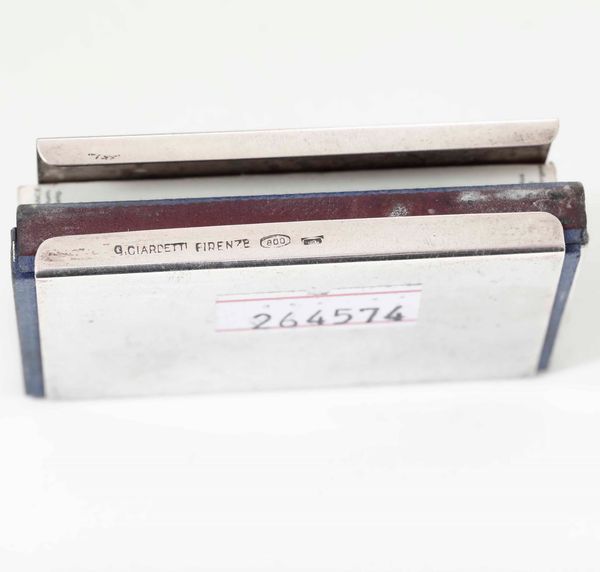 Lotto misto di oggetti in argento. Varie manifatture del XX secolo  - Asta Argenti - Associazione Nazionale - Case d'Asta italiane