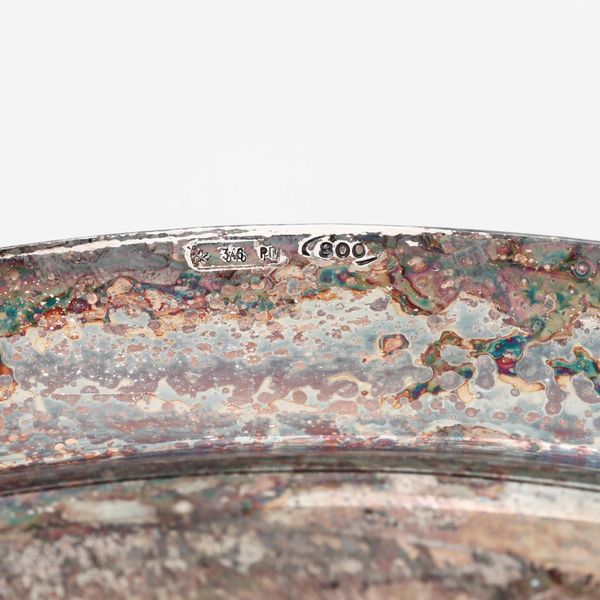 Vassoio in argento. Argenteria veneta del XX-XXI secolo, Padova  - Asta Argenti - Associazione Nazionale - Case d'Asta italiane