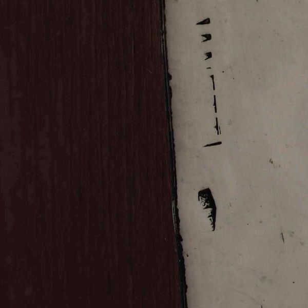 Orologio da tavolo rivestito in lamina d'argento. Bollo con fascio littorio in uso dal 1935 al 1945. Argenteria fiorentina del XX secolo  - Asta Argenti - Associazione Nazionale - Case d'Asta italiane