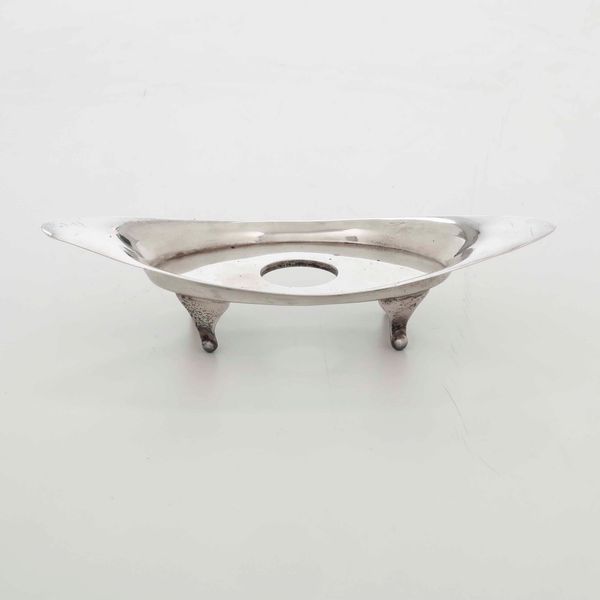 Vassoietto porta calamaio in argento, Birmingham 1905  - Asta Argenti - Associazione Nazionale - Case d'Asta italiane