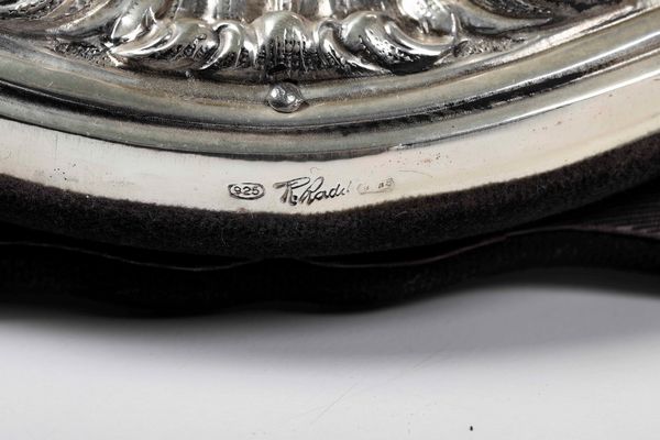 Due cornici e icona. Argento fuso e sagomato. Differenti manifatture italiane del XX secolo  - Asta Argenti - Associazione Nazionale - Case d'Asta italiane