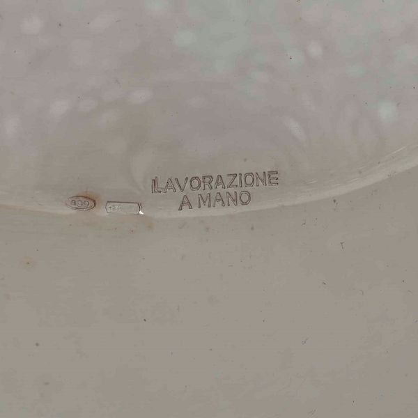 Due ciotole in argento fuso. Argenteria italiana del XX secolo. Argentiere I.M.A., Alessandria  - Asta Argenti - Associazione Nazionale - Case d'Asta italiane