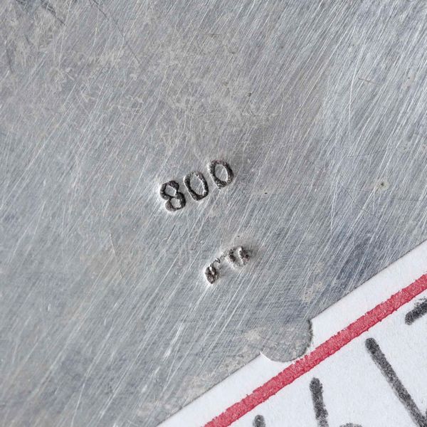 Insieme di filtro, zuccheriera e taste-vin in argento. Varie manifatture italiane del XX secolo  - Asta Argenti - Associazione Nazionale - Case d'Asta italiane