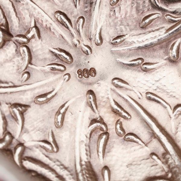 Insieme di filtro, zuccheriera e taste-vin in argento. Varie manifatture italiane del XX secolo  - Asta Argenti - Associazione Nazionale - Case d'Asta italiane