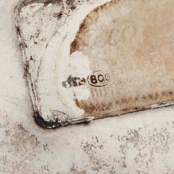 Lotto di tre vassoi diversi. Argenteria italiana del XX secolo, argentieri differenti  - Asta Argenti - Associazione Nazionale - Case d'Asta italiane