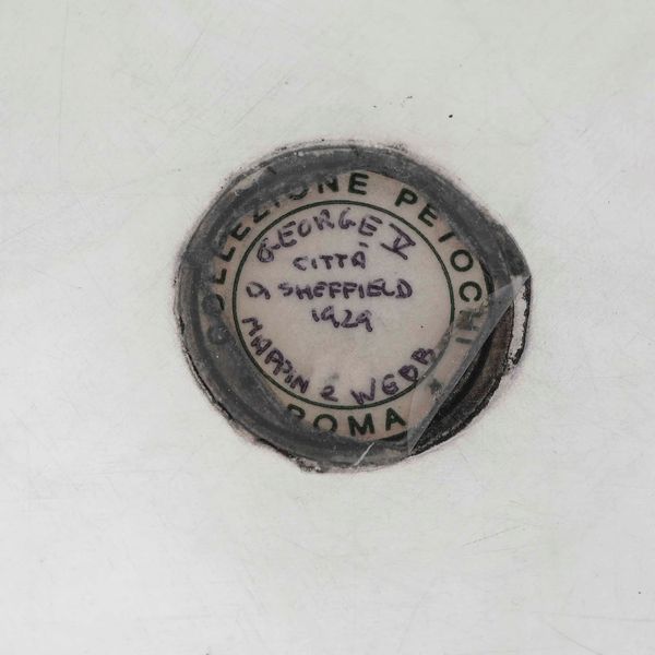 Salver in argento. Inghilterra, marchio della citt di Sheffield per l'anno 1929. Argentiere Mappin & Webb  - Asta Argenti - Associazione Nazionale - Case d'Asta italiane