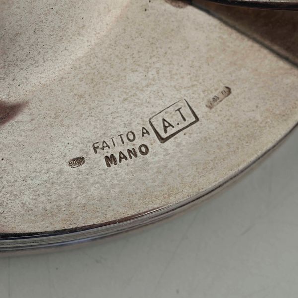 Due bugie diverse in argento. Argenteria italiana del XX secolo, argentieri differenti  - Asta Argenti - Associazione Nazionale - Case d'Asta italiane