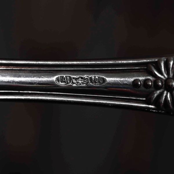 Servizio di posate in argento. Argenteria italiana della prima met del XX secolo. Argentiere Cesa, Alessandria  - Asta Argenti - Associazione Nazionale - Case d'Asta italiane