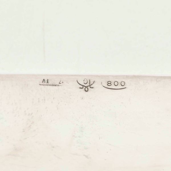 Vassoio in argento. Argenteria veneta del XX secolo  - Asta Argenti - Associazione Nazionale - Case d'Asta italiane