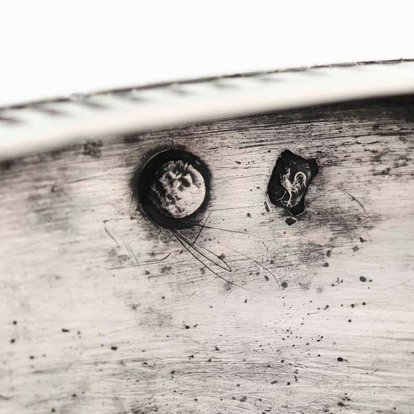 Oliera in argento. Francia o Italia XIX secolo  - Asta Argenti - Associazione Nazionale - Case d'Asta italiane